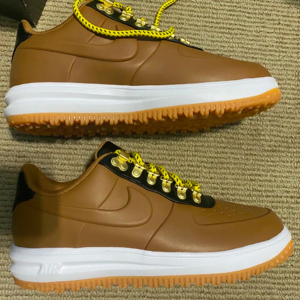 Nike LF1 Duckboot Low Ale Brown Black AA1125 200 Men's Size 8.0